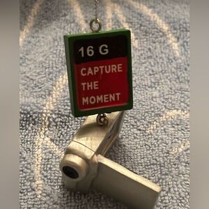 "Camcorder" Holiday Ornament